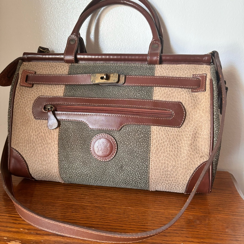 Vintage 80’s Elegant Cuero Vaca Argentina Industries Purse